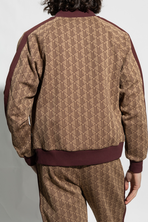 LACOSTE MA-1スタイルジャケット ベージュ FR 48 / US S LACOSTE MA-1スタイルジャケット ベージュ FR 48 / US S